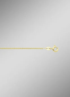 Herrlich verspielte, vergoldete Rundankerkette aus Silber 925/- fein