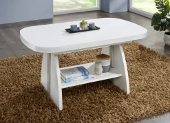 Höhenverstell- und ausziehbarer Couchtisch