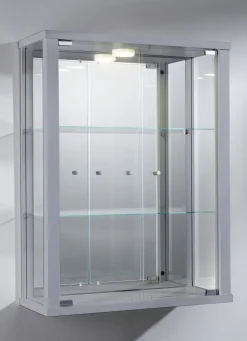 Hängevitrine mit ESG-Sicherheitsglas