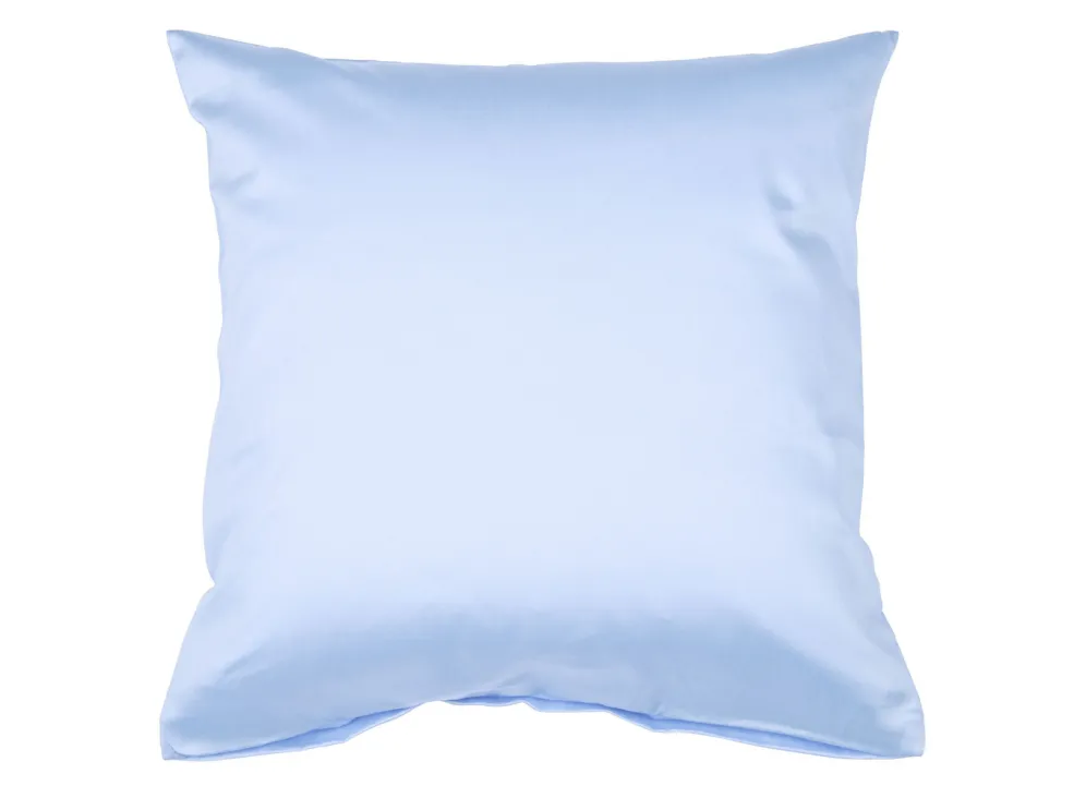 Hochwertige Mako-Satin-Kissenbezüge mit Reißverschluss