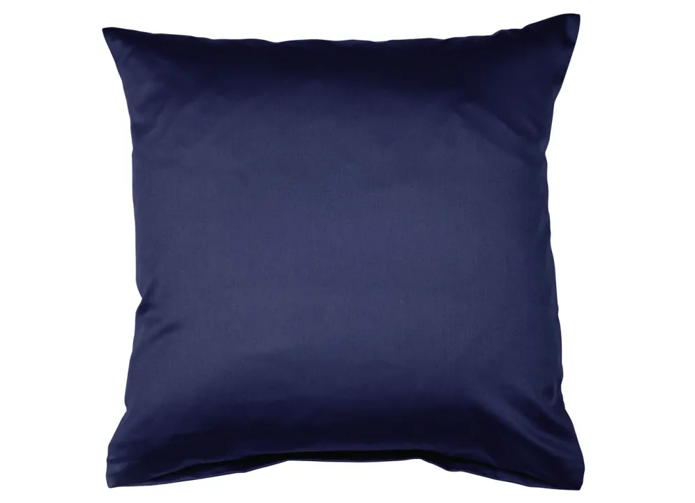 Hochwertige Mako-Satin-Kissenbezüge mit Reißverschluss