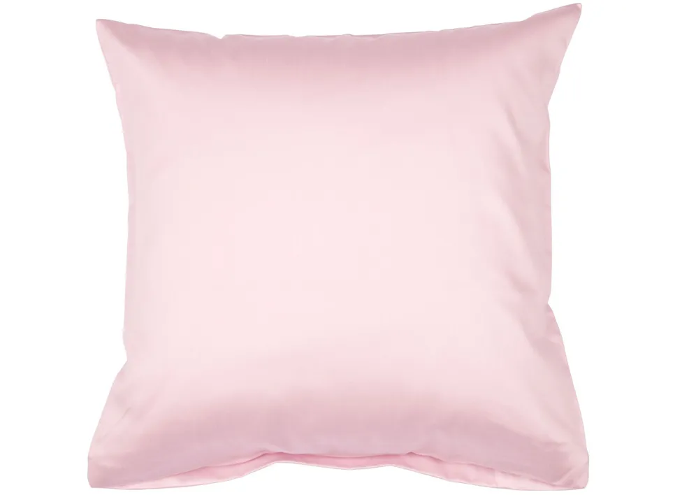 Hochwertige Mako-Satin-Kissenbezüge mit Reißverschluss