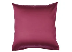 Hochwertige Mako-Satin-Kissenbezüge mit Reißverschluss