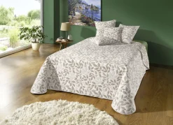 Hochwertige Tagesdecke mit Bandeinfassung