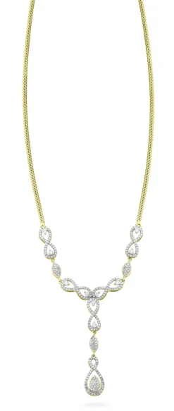 Hochwertiges Brillant-Collier