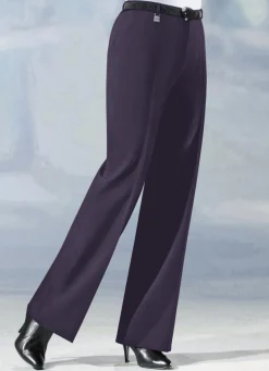 Hose in angesagter Marlene-Form in 6 Farben