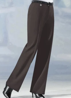 Hose in angesagter Marlene-Form in 6 Farben