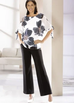 Hose in modischer Weite