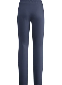 Hose mit abgesteppten Teilungsnähten