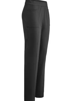 Hose mit abgesteppten Teilungsnähten