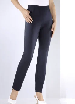 Hose mit angeschnittenem Bund