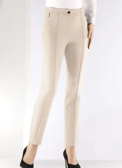 Hose mit angeschnittenem Bund