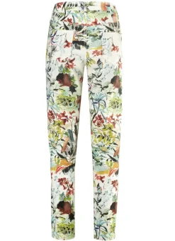 Hose mit farbbrillantem Druck