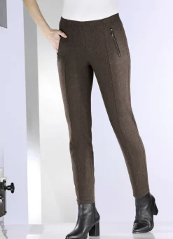 Hose mit Reißverschluss-Taschen