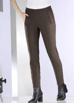 Hose mit Reißverschluss-Taschen