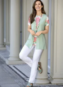 Hose mit schmaler Fußweite in 15 Farben