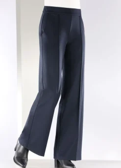 Hose mit streckenden Biesen