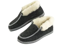 Hütten-Hausschuh mit Anti-Rutsch-Gummi-Laufsohle