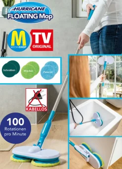Hurricane Floating Mop Akku-Rotationsmopp