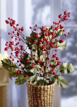 Ilex-Beerenzweige, 2er-Set