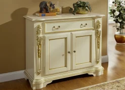 Italienische Kommodenserie mit reich verzierten Fronten