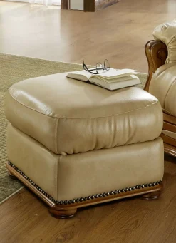 Italienische Polstermöbel mit Bezug aus echtem Leder