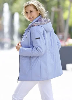 Jacke mit abnehmbarer Kapuze