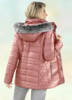 Jacke mit abnehmbarer Kapuze