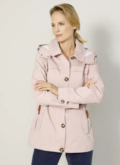 Jacke mit abnehmbarer Kapuze