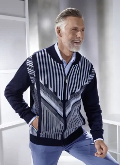 Jacke mit durchgehendem Reißverschluss