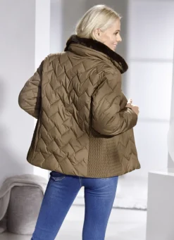 Jacke mit fabelhaftem Zickzack-Stepp