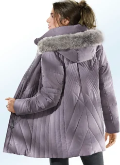 Jacke mit figurbetonendem Stepp