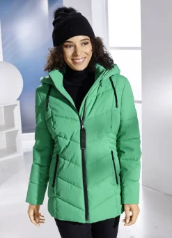 Jacke mit Reißverschlussleiste