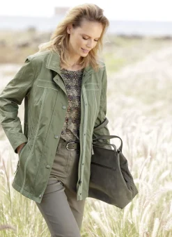 Jacke mit Reißverschlusstaschen