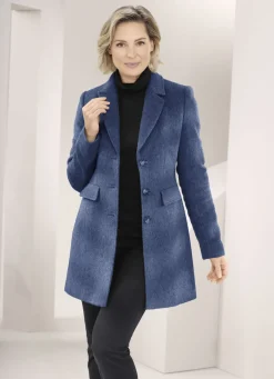 Jacke mit Reverskragen