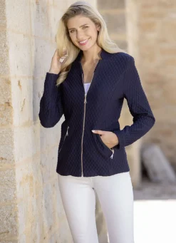 Jacke mit Schulterpolstern