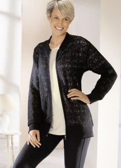 Jacke mit Stehkragen