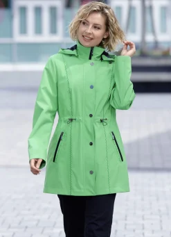 Jacke mit umschlagbaren Ärmeln