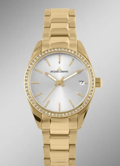 Jacques Leman Quartz-Damenuhr