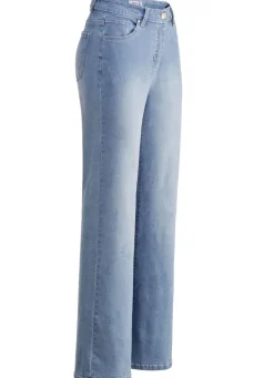 Jeans in aktueller Fingerprint-Dessinierung