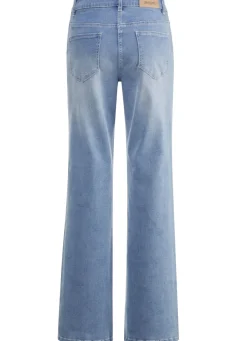 Jeans in aktueller Fingerprint-Dessinierung