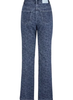 Jeans in aktueller Leo-Dessinierung