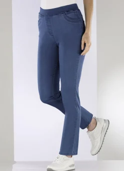 Jeans in Schlupfform