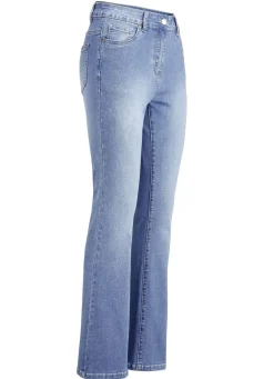 Jeans mit leicht ausgestellter Beinweite