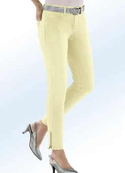 Jeans mit modischen Reißverschlüssen