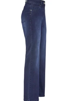 Jeans mit modischer Beinweite