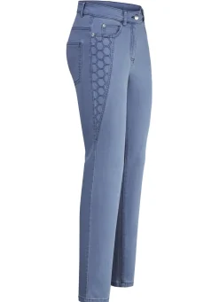 Jeans mit schöner Stickerei