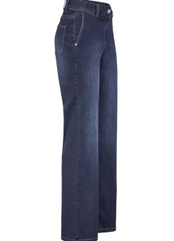 Jeans mit weiterem Beinverlauf