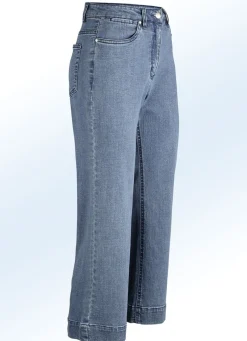Jeans-Culotte in 5-Pocket-Form