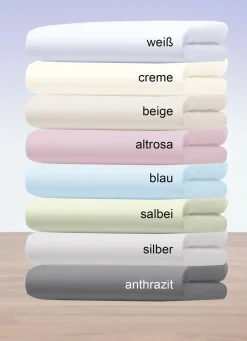 Jersey-Stretch-Elasthan-Spannbetttücher Excellent von Florella